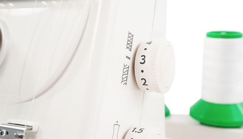 Janome 8004D Stitch length adjustment